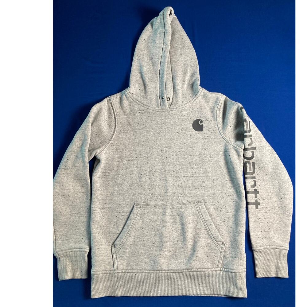 Carhartt Men's Boys Pull Over Hooded Sweatshirt (XS) *READ*